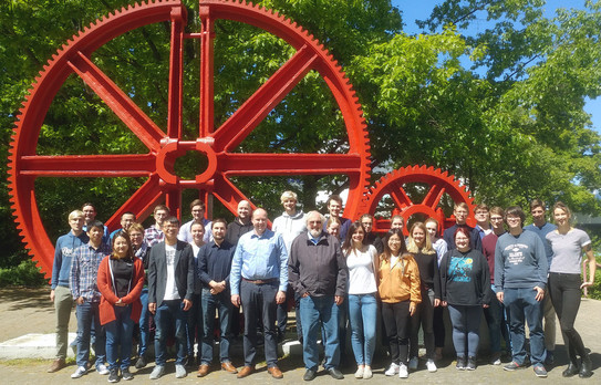 Group picture together with Kenneth N. Raymond from UC Berkeley.