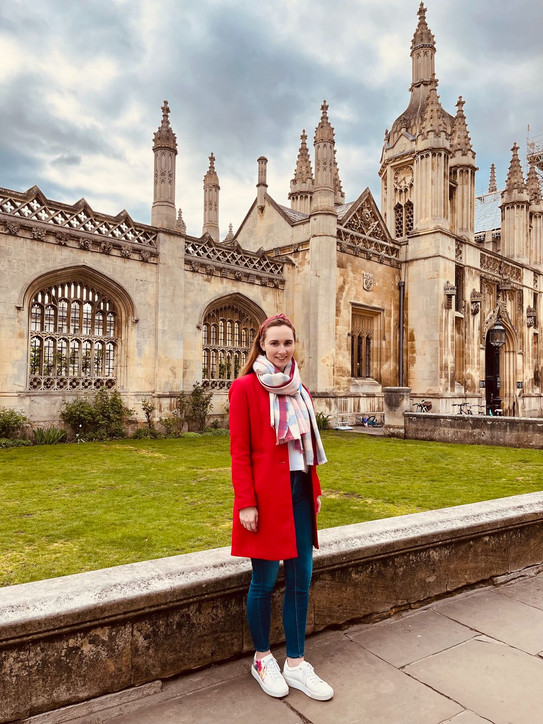 Laura Schneider at the University of Cambridge