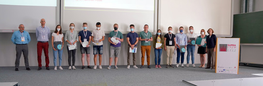 Picture of the prize winners at the SupraChem 2022