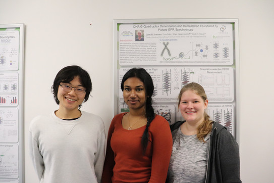 Picture of Shota Hasegawa, Rameeya Muraleetharan and Marie Langenberg.