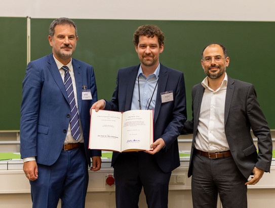 Award ceremony for Max Hansmann Award ceremony for Max Hansmann