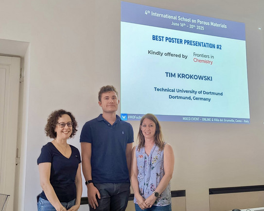 Preisverleihung an Tim Krokowski Preisverleihung an Tim Krokowski