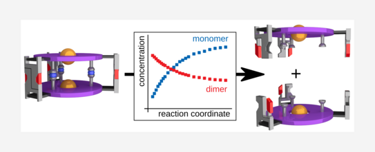 Kinetic profile of the dimerization equilibrium of hierarchically lithium-bridged titanium(IV) helicates