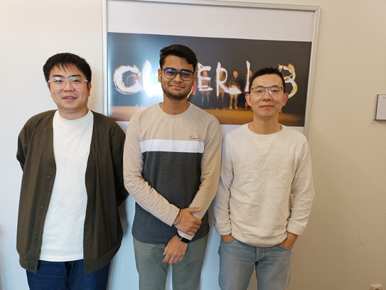 Picture of Yi Ming Yang, Mrunal Nanda and Dr. Weichao Xue
