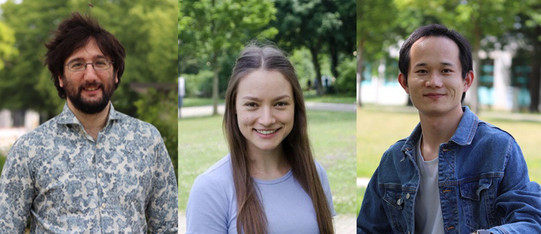 Portrait von Jacopo Tessarolo, Laura Neukirch, Kai Wu Portrait von Jacopo Tessarolo, Laura Neukirch, Kai Wu