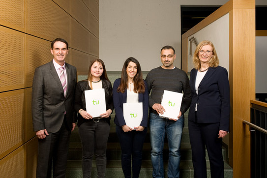Gruppenbild Preisträger Gruppenbild Preisträger Tag der Chemie
