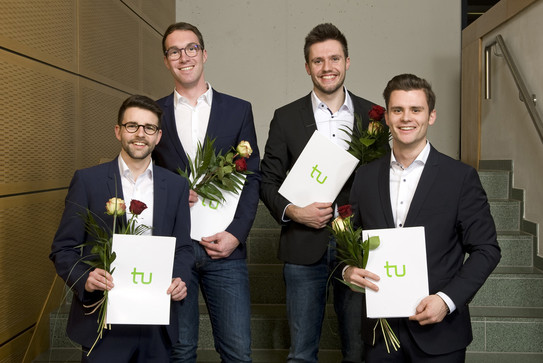 Brieger-Voß-Langenohl-Achternbosch Lukas Brieger, Andreas Voß, Felix Langenohl, Moritz Achternbosch