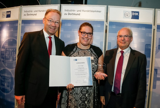 Preisverleihung Wegge Jessica Wegge