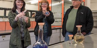 Besucher Besucher am Tag der offenen Tür