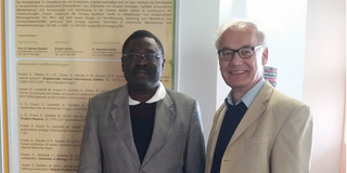 Nkengfack-Spiteller Prof. Dr. Augustin Nkengfack und Prof. Dr. Dr. h.c. Michael Spiteller